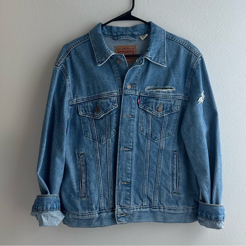 Levi’s - Distressed Denim Jacket